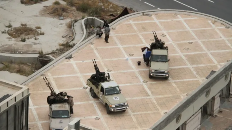 Obsazení libyjského parlamentu povstalci