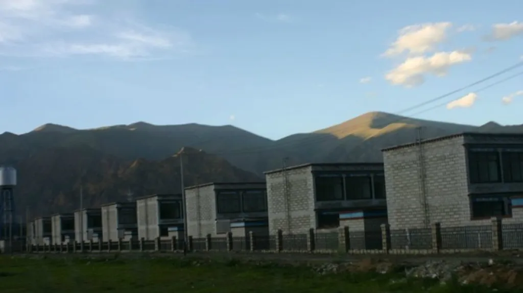 Socialistická vesnice v Tibetu