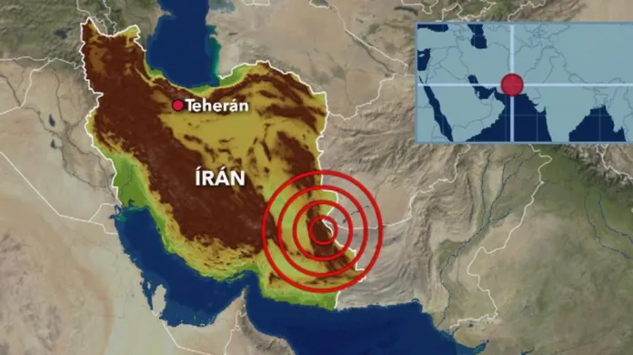 Zemětřesení v Íránu