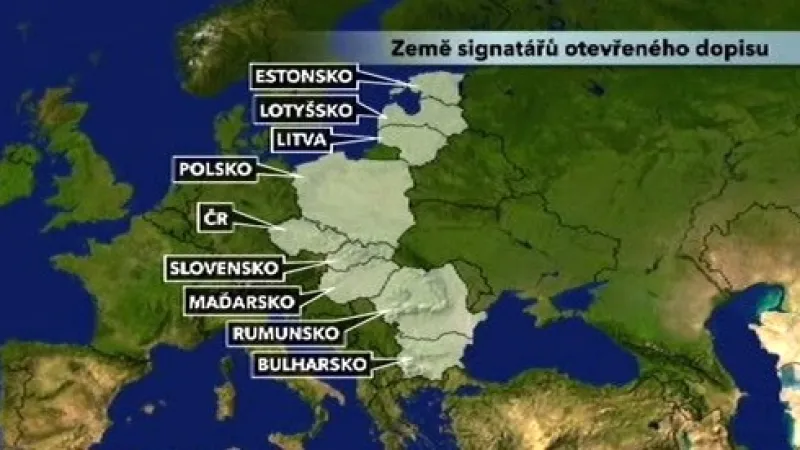 Země signatářů dopisu