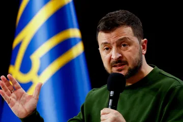 Za dva roky otevřené války s Ruskem podle Zelenského padlo 31 tisíc ukrajinských vojáků