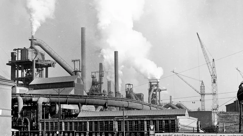 Dolní oblast Vítkovic - Ostrava před rokem 1989