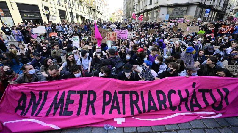 Protestní akce odpůrců Pochodu pro život