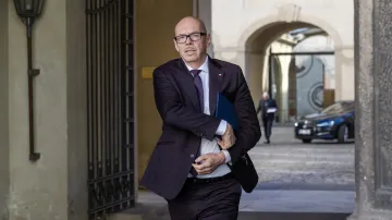 Ministr kultury Oto Klempíř (za Motoristy)