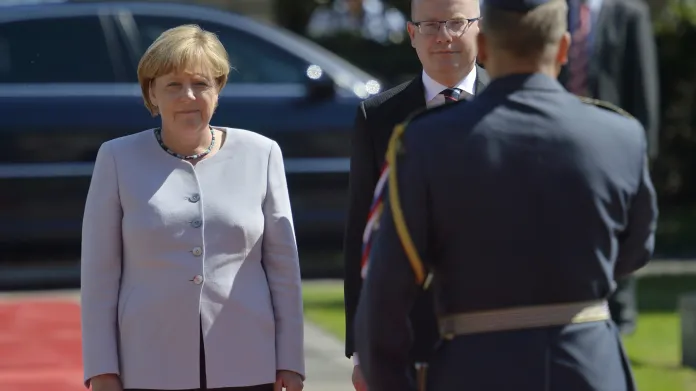 Návštěva Angely Merkelové v České republice