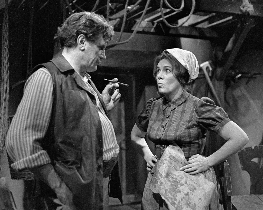 Začátek její kariéry byl spjatý s divadlem. Od roku 1946 hrála čtyři sezony v Národním divadle v Brně. Později od 60. let se začala objevovat ve filmu. Na snímku je zachycena ve filmové humoresce Bečička z roku 1971, kterou režíroval Václav Hudeček.