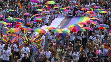 Hlavním městem prošel průvod Prague Pride