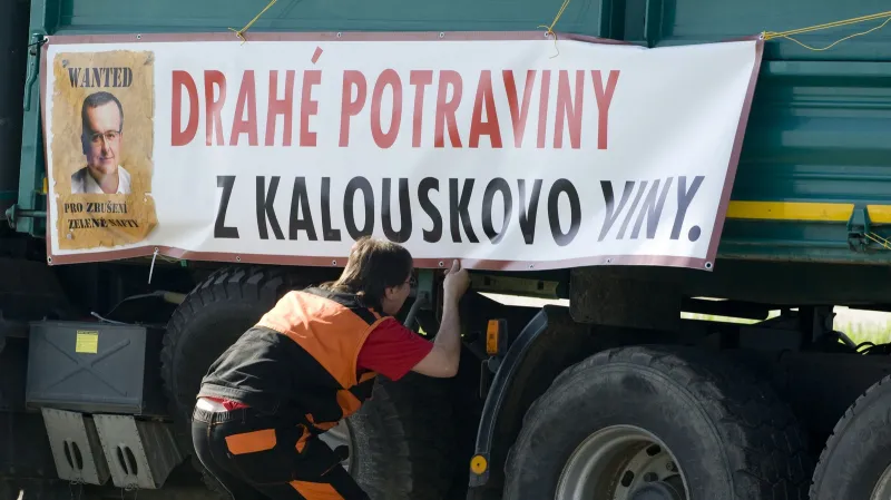 Protest zemědělců