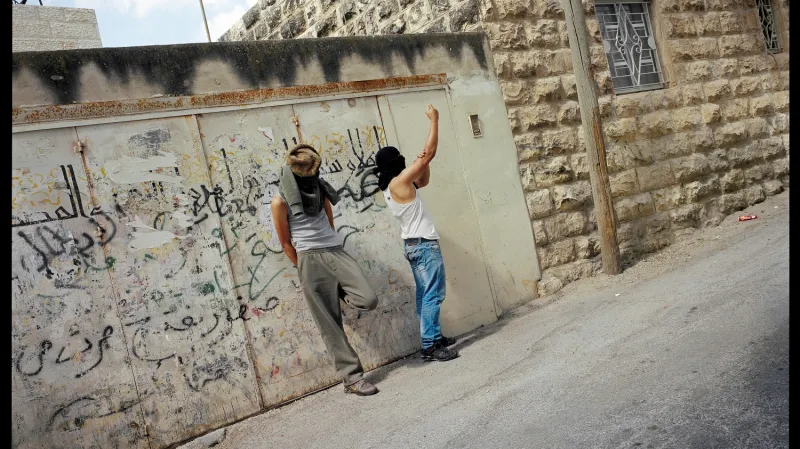 Gilles Peress / Silwan, Východní Jeruzalém, poblíž Ras al-Amud, 2011