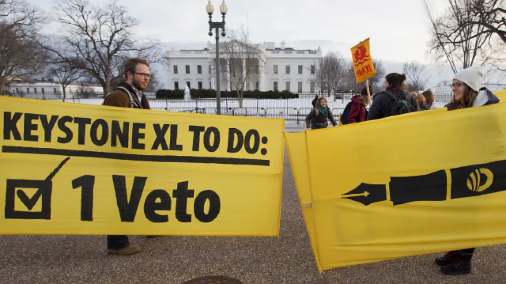 Prezident Obama vetoval zákon o ropovodu Keystone XL