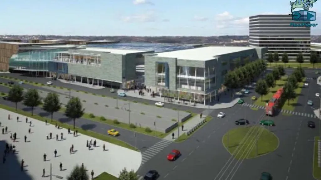 Vizualizace projektu Aupark Brno