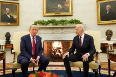 Biden a Trump v Bílém domě mluvili o Ukrajině či Blízkém východě