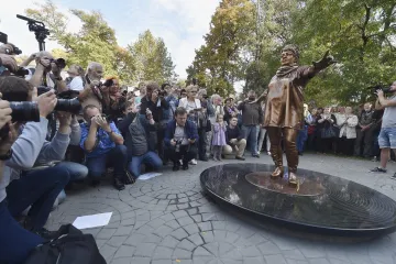 V Ostravě odhalili esenci Věry Špinarové