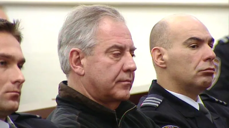 Ivo Sanader před soudem