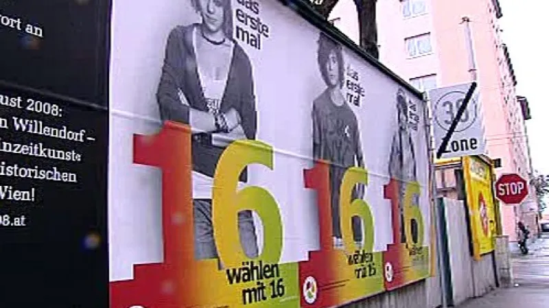 V Rakousku půjdou poprvé k volebním urnám šestnáctiletí a sedmnáctiletí voliči