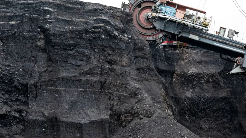 Severní energetická přerušuje těžbu hnědého uhlí v lomu ČSA na Mostecku