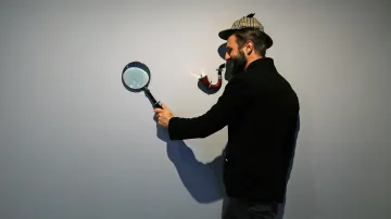 Z výstavy o Sherlocku Holmesovi v Londýně