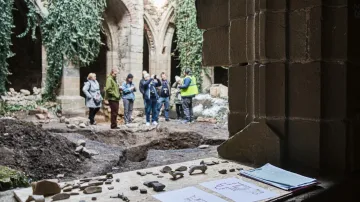 Revitalizace a archeologický výzkum v klášteře Rosa coeli