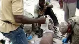 Záchranné akce na Haiti