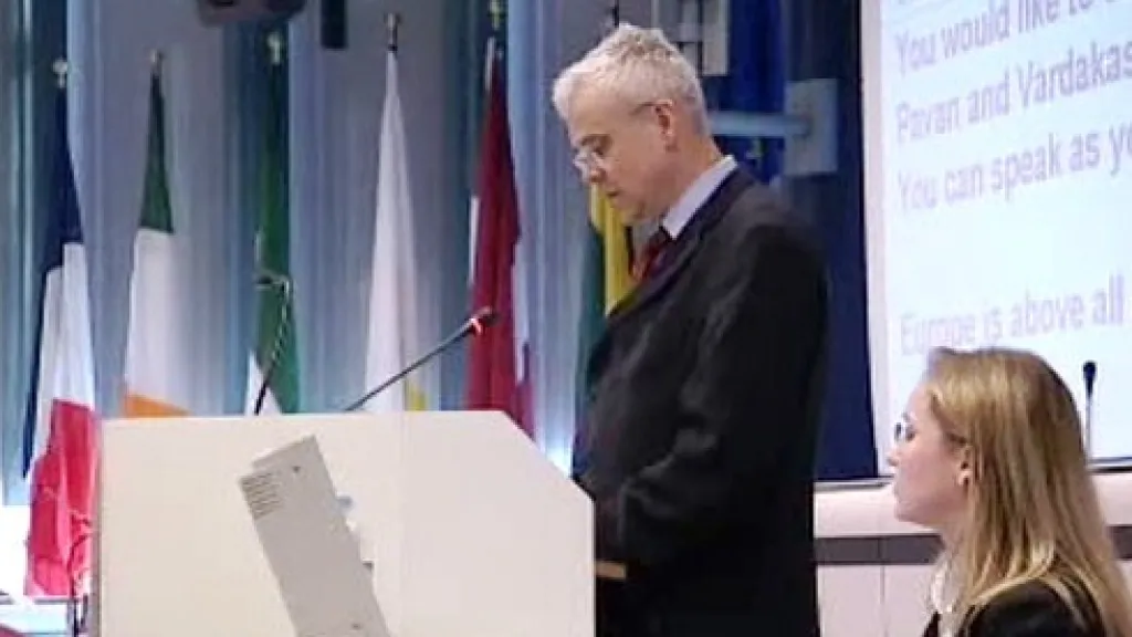 Eurokomisař Vladimír Špidla