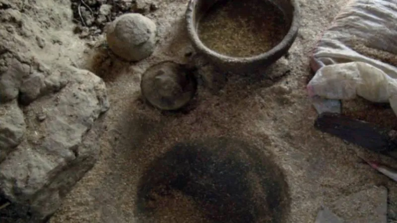 Hrnčířský kruh z doby stavitelů pyramid