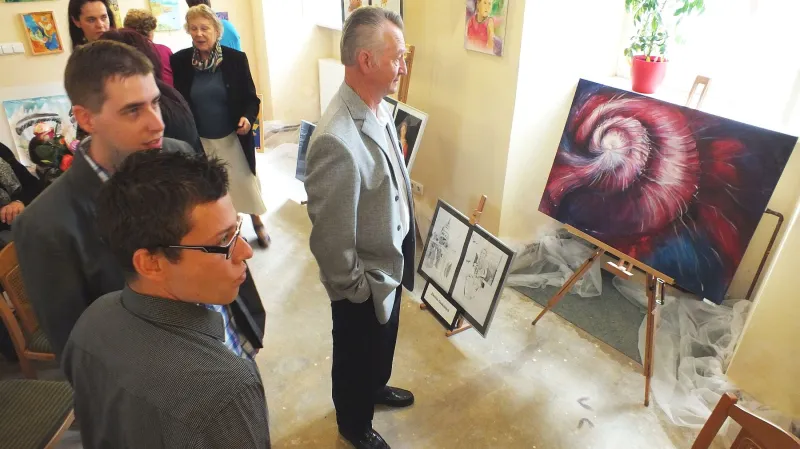 Z výstavy v Panském dvoře v Boskovicích