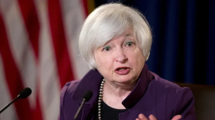 Šéfka americké centrální banky (Fed) Janet Yellenová