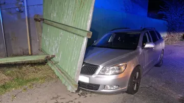 Následky silného větru v Olomouckém kraji