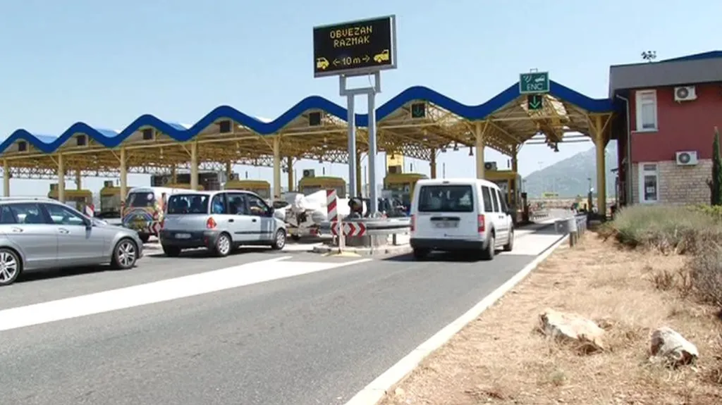 Platba mýtného v Chorvatsku