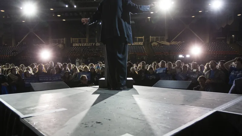 Mítink Bernieho Sanderse