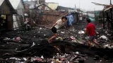 Následky tajfunu Hagupit ve filipínské provincii Albay
