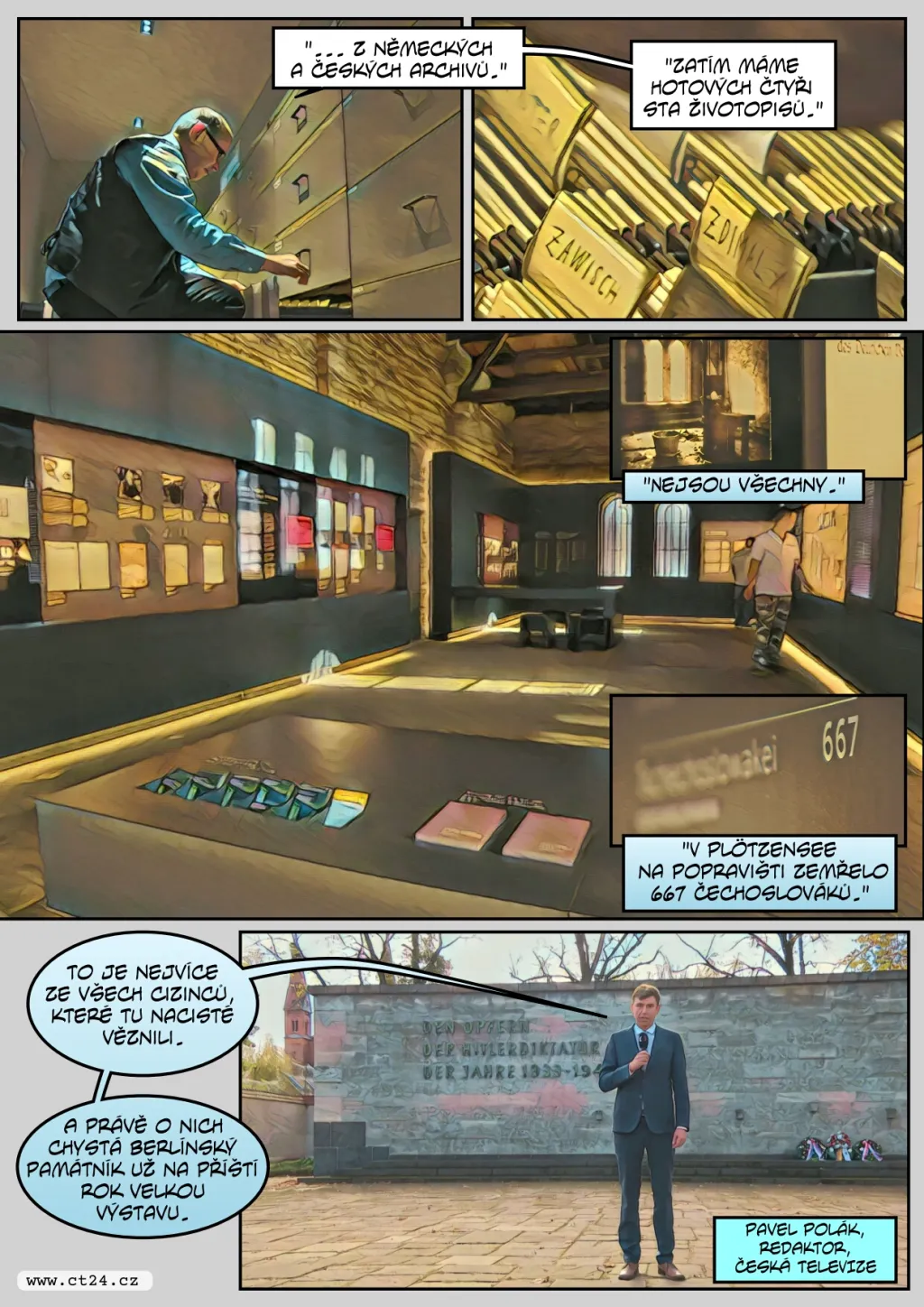 Nacistické archivy vydaly nová svědectví