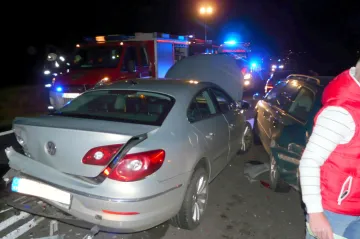 Hromadnou nehodu u Olbramkostela na Znojemsku zavinila srna