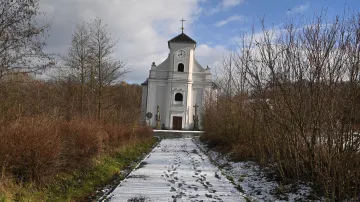 Šikmý kostel svatého Petra z Alkantary v Karviné