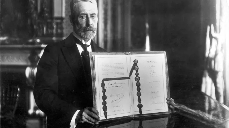 Poslední strana dokumentu s podpisy spojeneckých sil