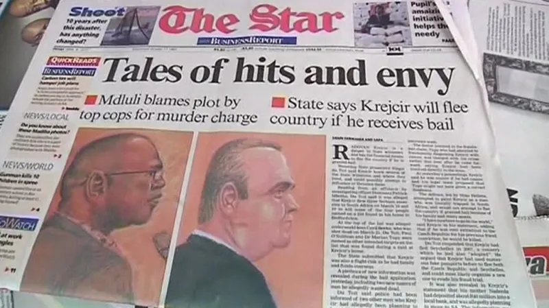 Radovan Krejčíř zatčen v JAR