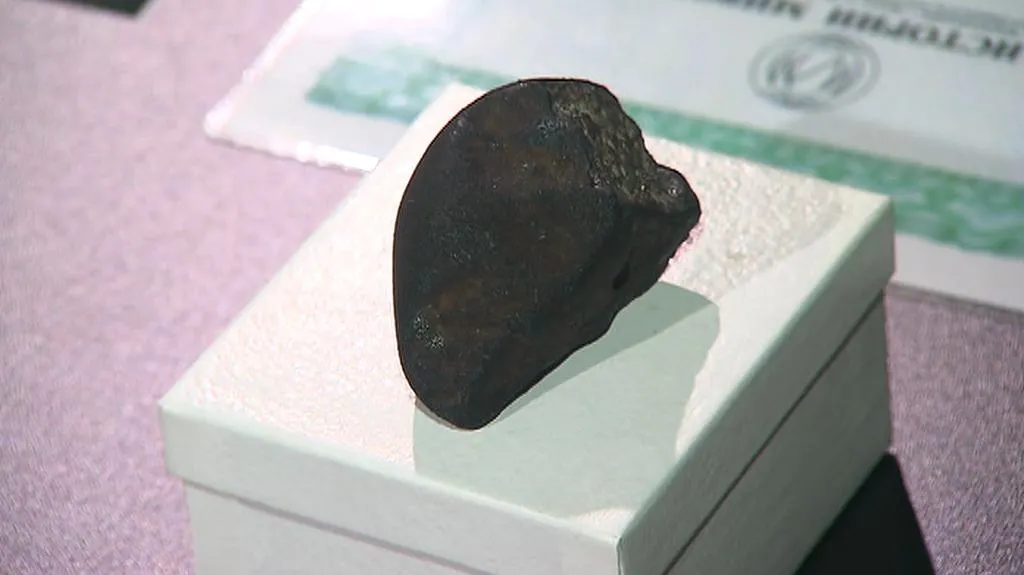 Úlomek čeljabinského meteoritu