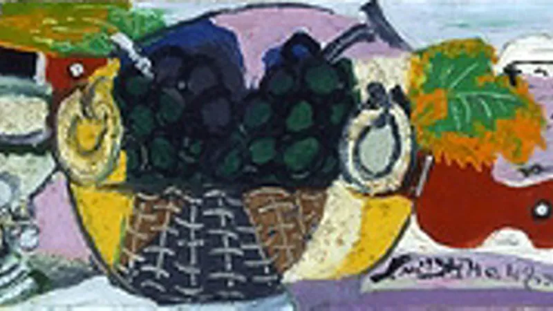 Jeden z obrazů Emila Filly zcizený ze zámku v Peruci