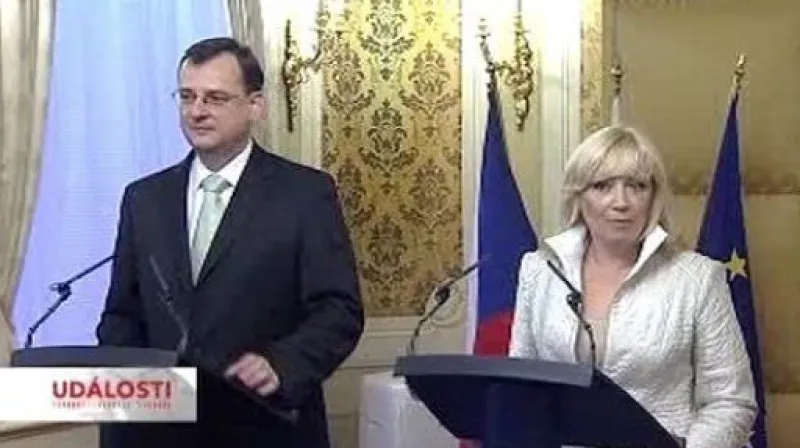 Reportáž Ladislava Kerekeše a rozhovor s Petrem Nečasem