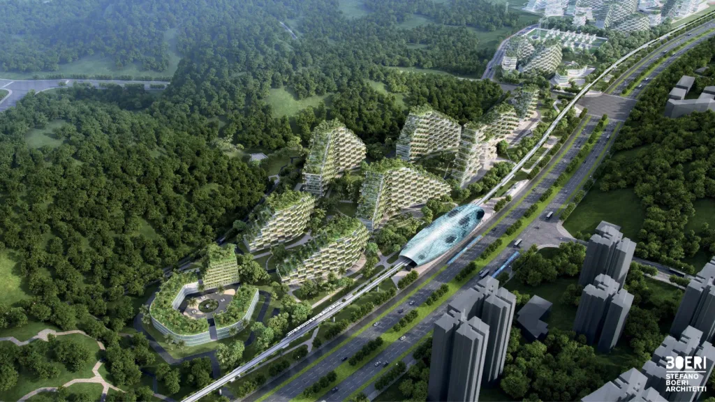 Lesní město v Číně