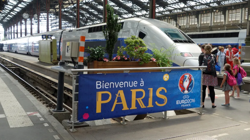 Pařížské vlakové nádraží Gare de Lyon