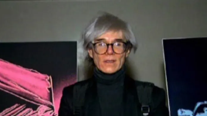 Andy Warhol v Rudolfinu, portrét