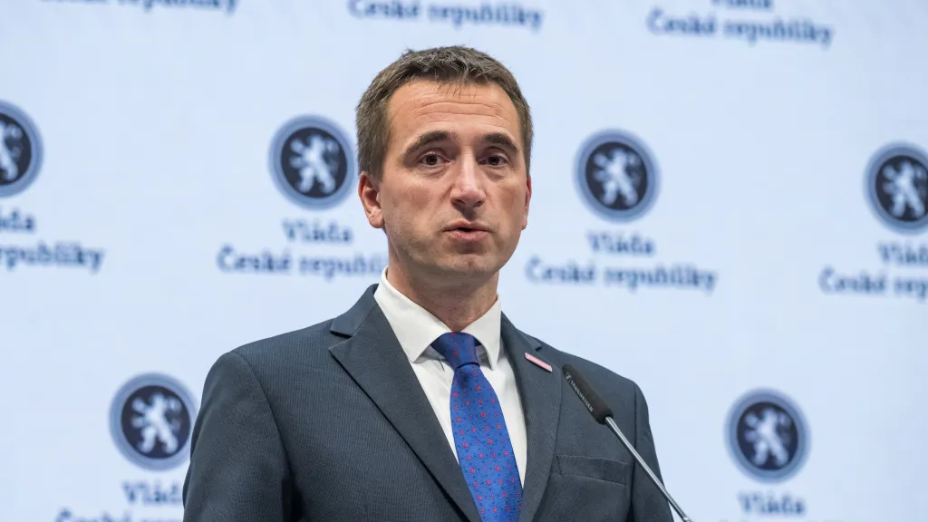 Lukáš Vlček (STAN) ještě jako ministr průmyslu a obchodu