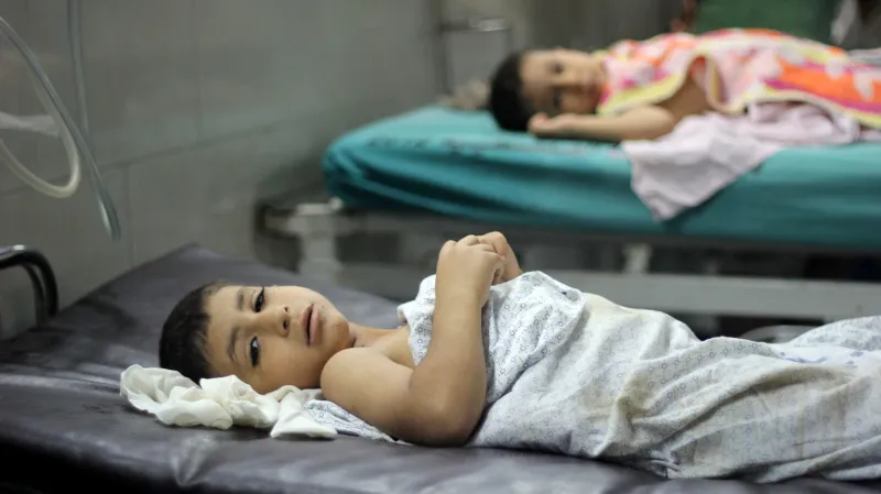 Zranění Palestinci