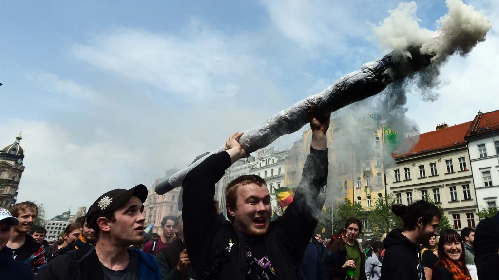 Pochod za legalizaci marihuany