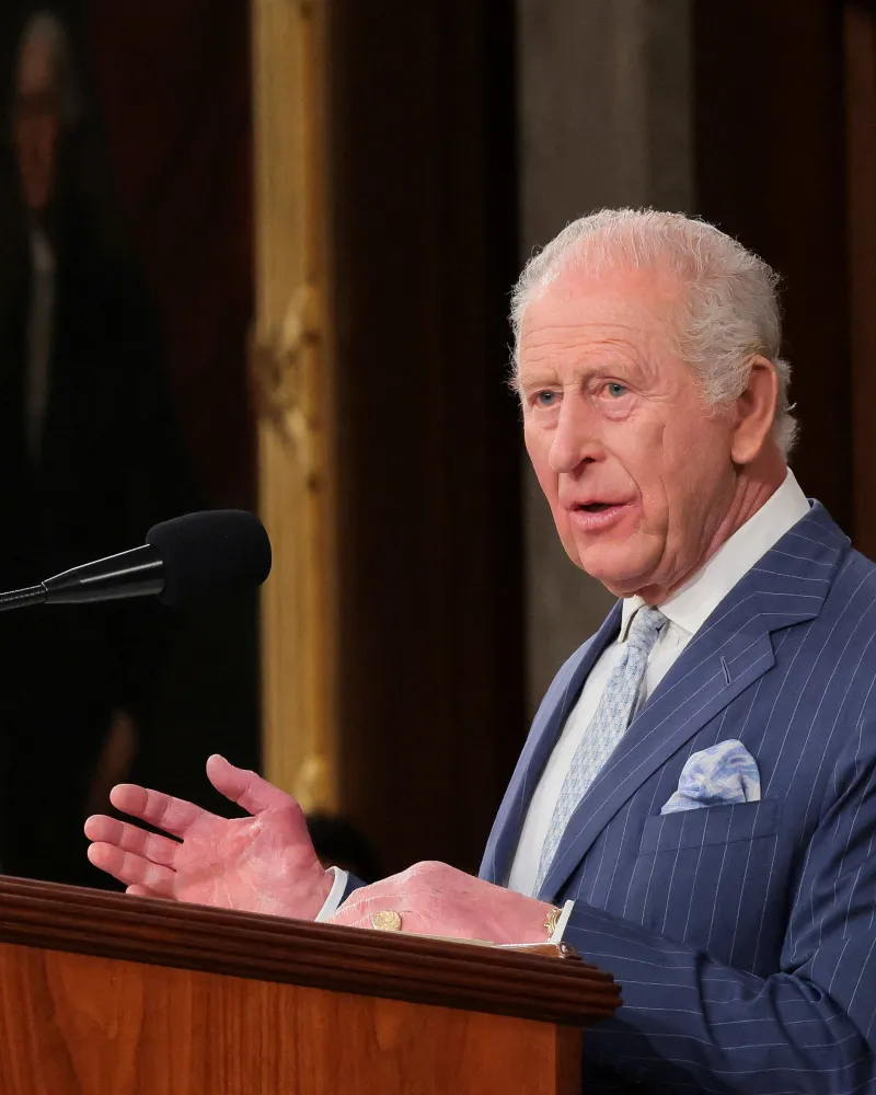 Karel III. v Kongresu vyzval k podpoře Ukrajiny