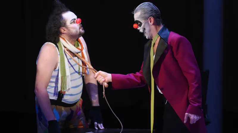 Jakub Rousek (vlevo) a David Szendiuch