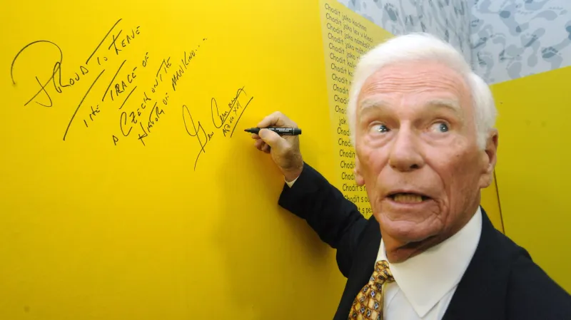 Astronaut s českými kořeny Eugen Cernan