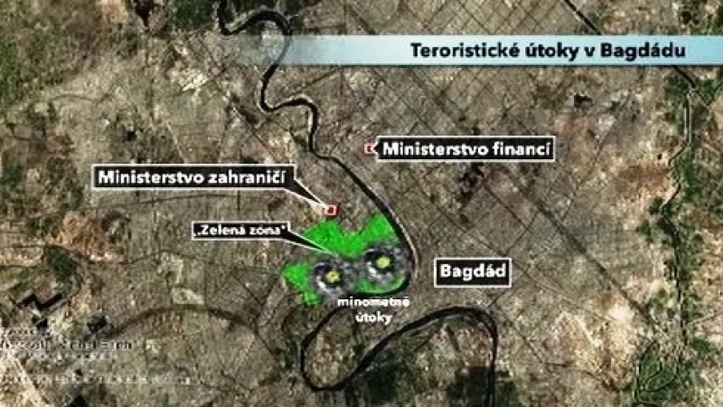Bagdád - útoky