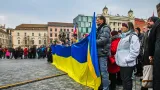 Shromáždění Společně za Ukrajinu! v Brně